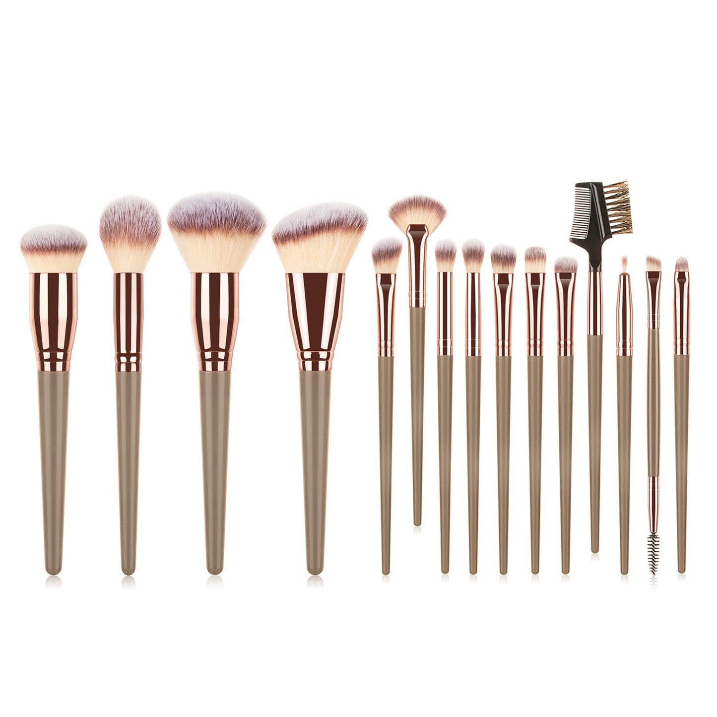 15PCS Makeup Brushes Set for Women Cosmetic Foundation Powder