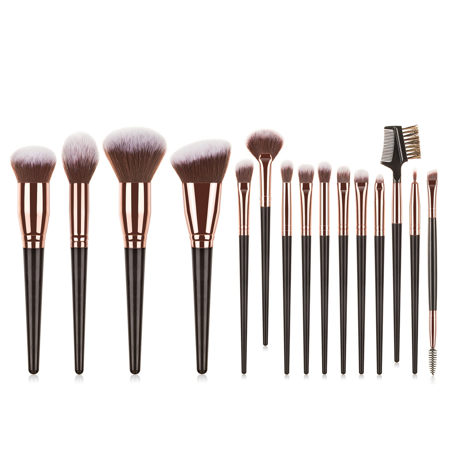 15PCS Makeup Brushes Set for Women Cosmetic Foundation Powder
