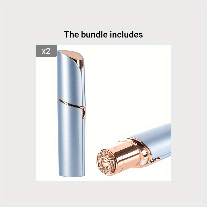 USB Rechargeable Facial Hair Remover, Painless Eyebrow