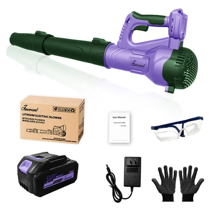 Cordless Leaf Blower 20V Electric Leaf Blower With4.0Ah Batteries