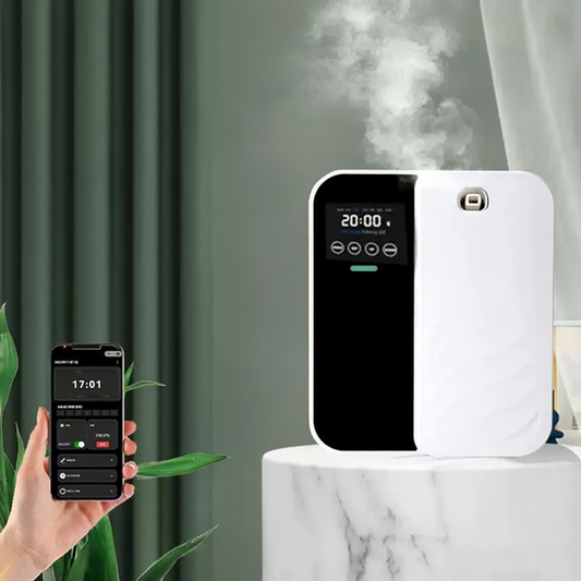 1000m³ Scent Diffuser Machine Wall Mounted Fragrance Diffuser Bluetooth