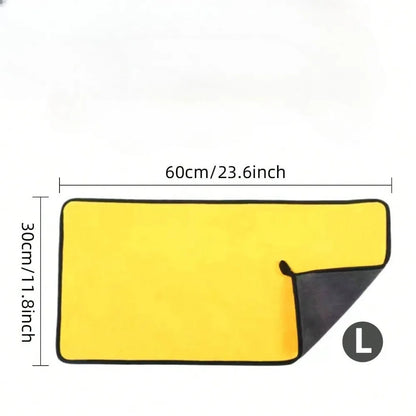 1/2/3/6/10pcs1/2/3/6/10pcs 30X60cm Microfiber Car Cleaning Towels Soft Quick Drying