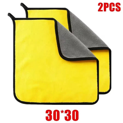 1/2/3/6/10pcs1/2/3/6/10pcs 30X60cm Microfiber Car Cleaning Towels Soft Quick Drying