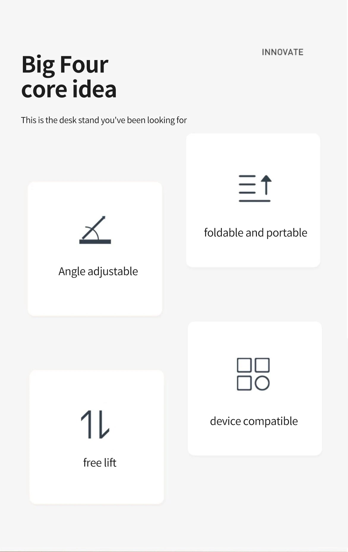 Desk Mobile Phone Holder Stand For IPhone IPad