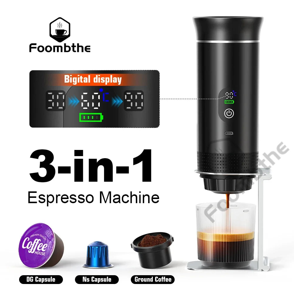 Foombthe Portable Espresso Coffee Machine