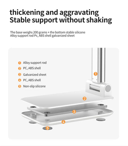 Desk Mobile Phone Holder Stand For IPhone IPad