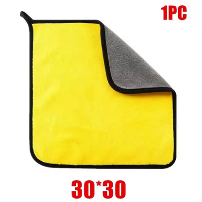 1/2/3/6/10pcs1/2/3/6/10pcs 30X60cm Microfiber Car Cleaning Towels Soft Quick Drying
