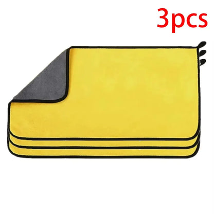 1/2/3/6/10pcs1/2/3/6/10pcs 30X60cm Microfiber Car Cleaning Towels Soft Quick Drying