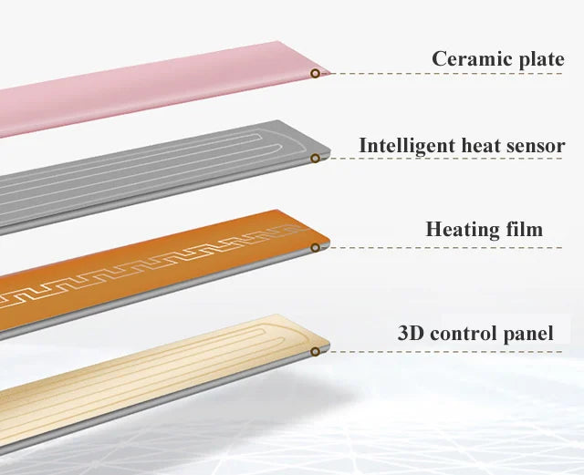 New In Electric Hair Brushes Professional Straightening Brush Hair