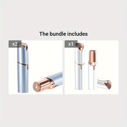 USB Rechargeable Facial Hair Remover, Painless Eyebrow